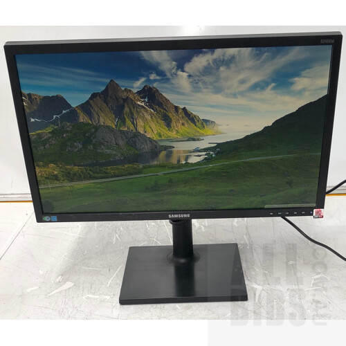 Samsung (S24E650PL) 24-Inch Full HD (1080p) Widescreen LED-Backlit LCD Monitor