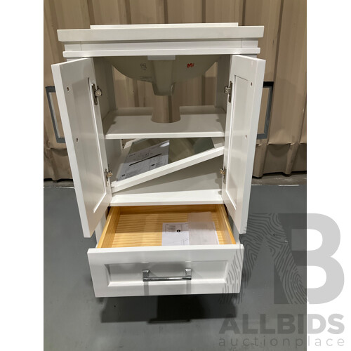 OVE (2200534) Aveline Vanity 22 Inch With Mirror - ORP $299.99
