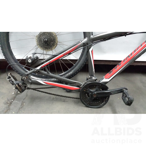 Specialized Hardrock 21 Speed Mountain Bike Frame and Rear Wheel
