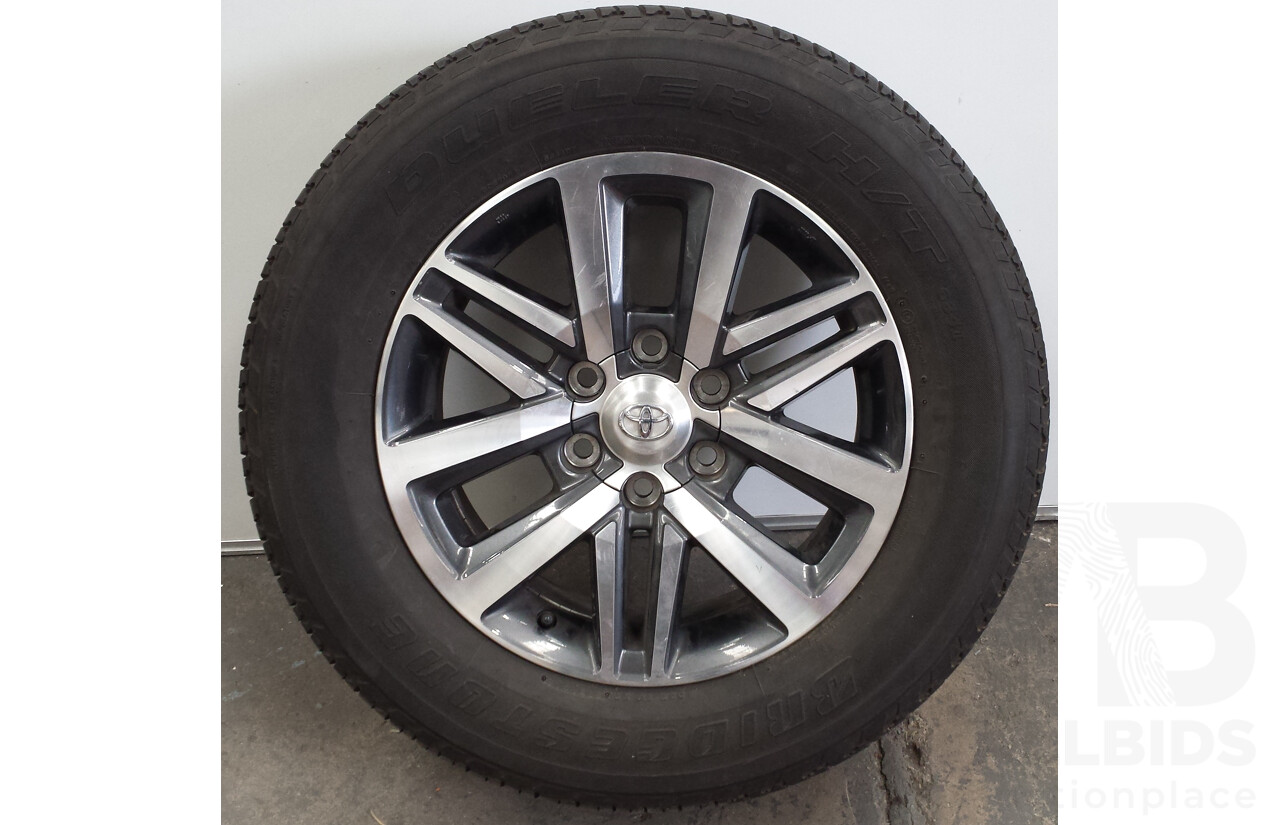 Toyota 18 Inch Alloy Wheel and Tyre To Suit Hilux