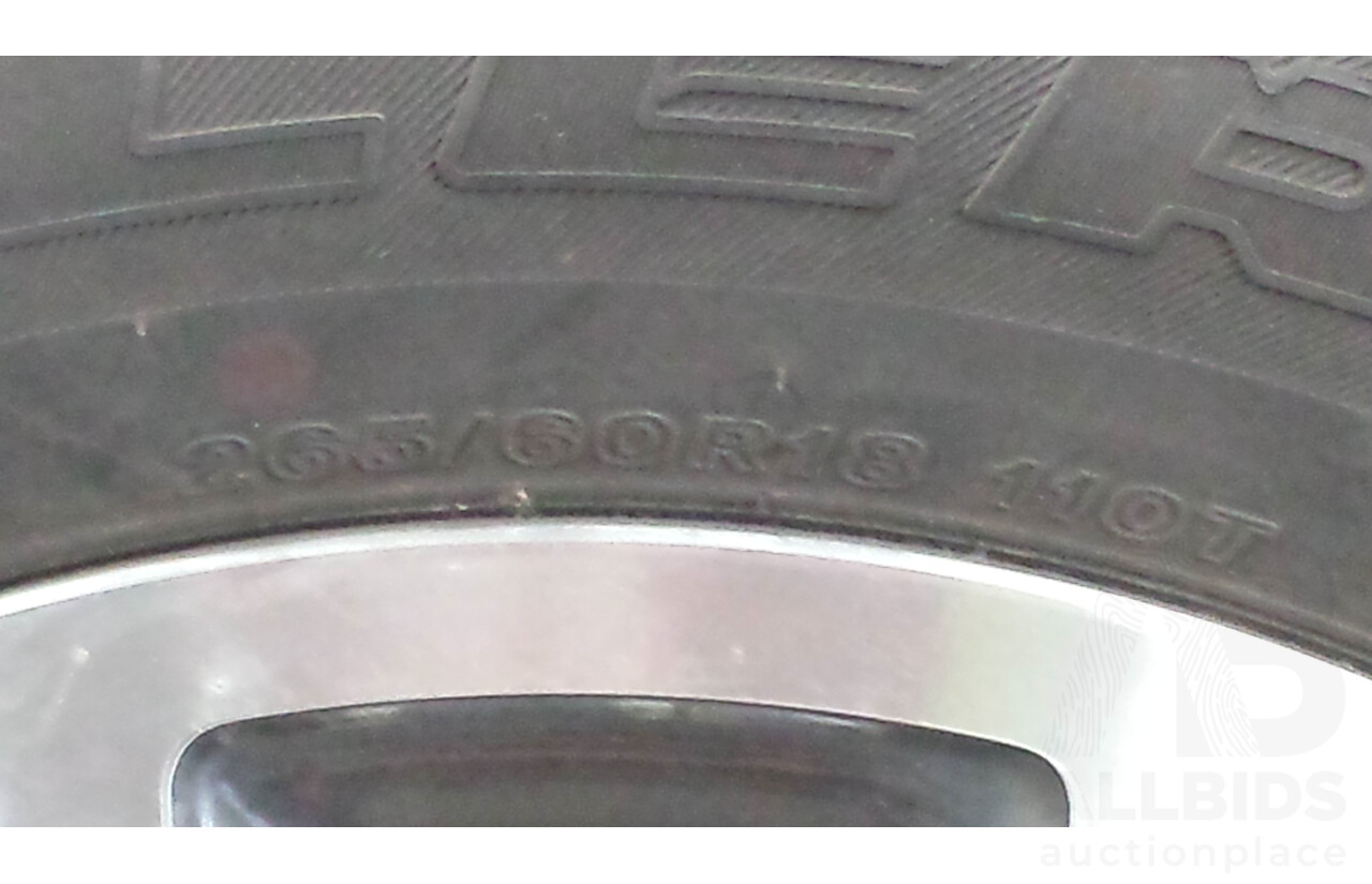 Toyota 18 Inch Alloy Wheel and Tyre To Suit Hilux