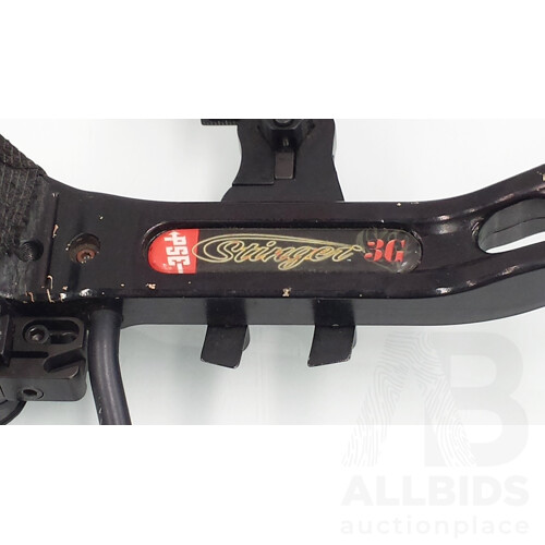 PSE Stinger 3G 33 Inch Compound Bow and Accessories with Blade Runner Case