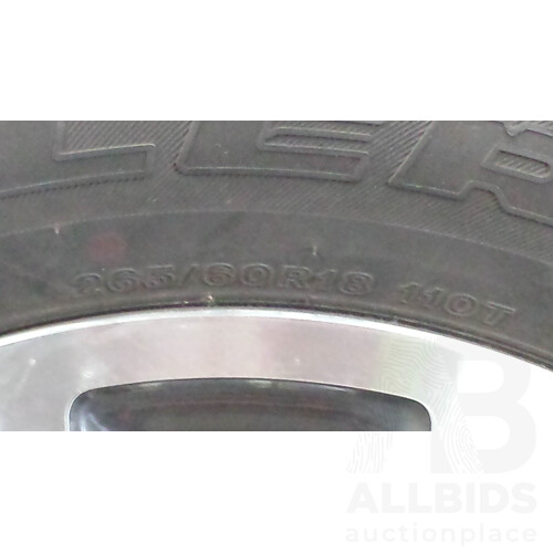 Toyota 18 Inch Alloy Wheel and Tyre To Suit Hilux