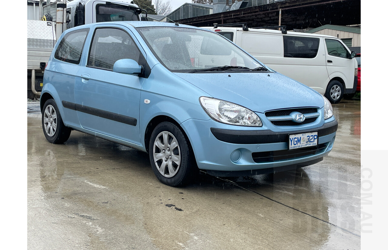 2/2008 Hyundai Getz S TB UPGRADE 3d Hatchback Blue 1.4L