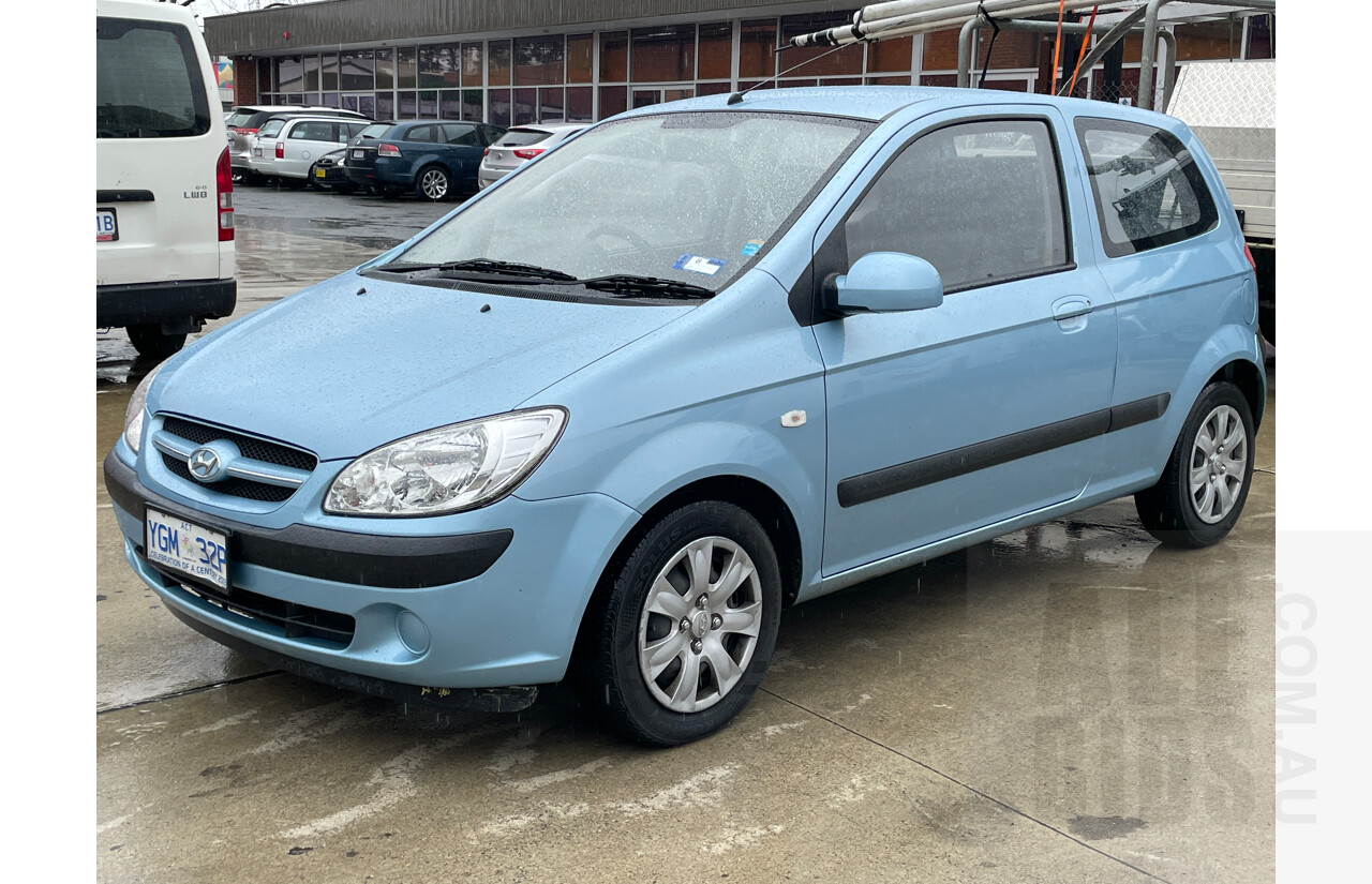 2/2008 Hyundai Getz S TB UPGRADE 3d Hatchback Blue 1.4L