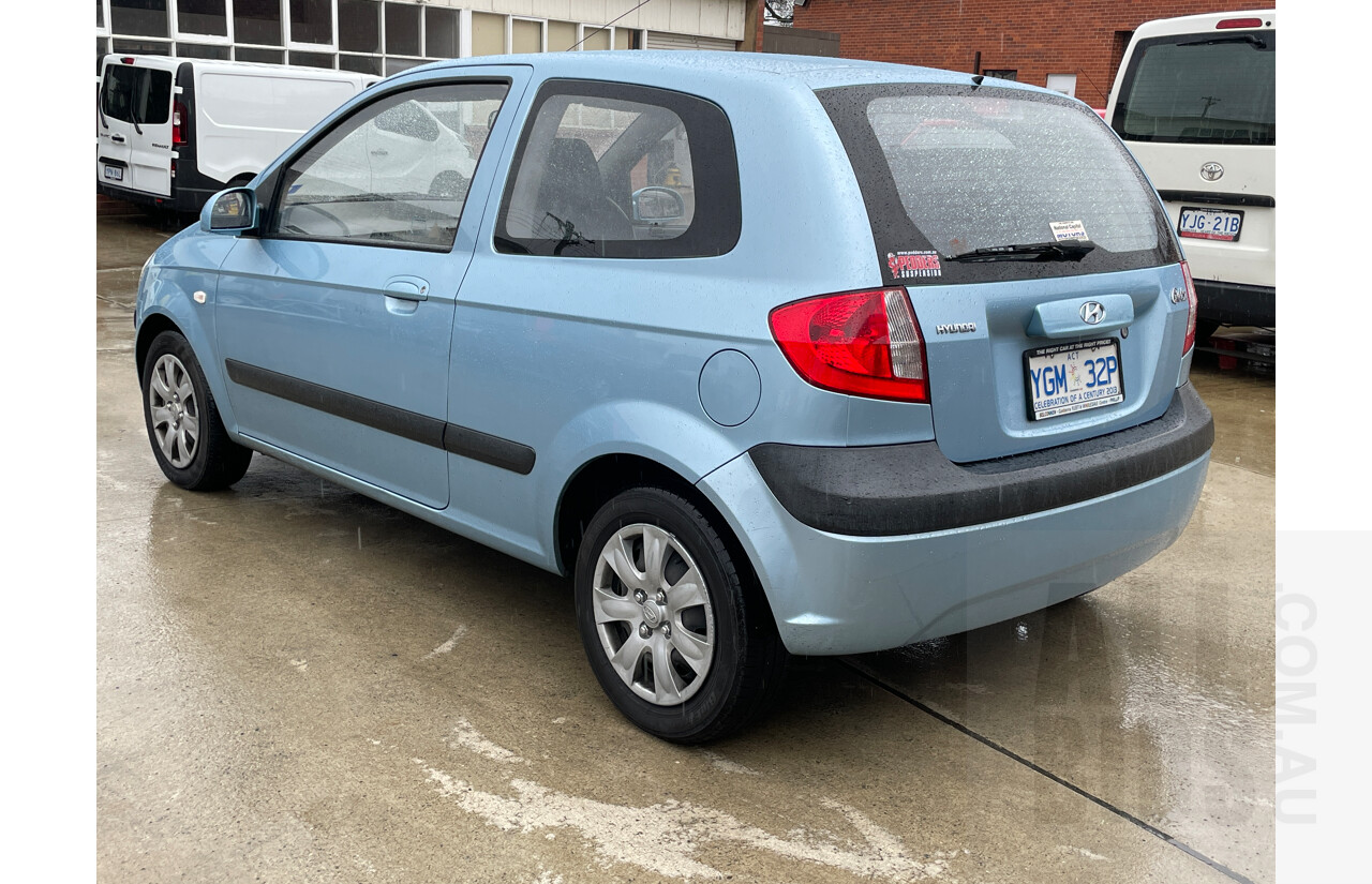 2/2008 Hyundai Getz S TB UPGRADE 3d Hatchback Blue 1.4L