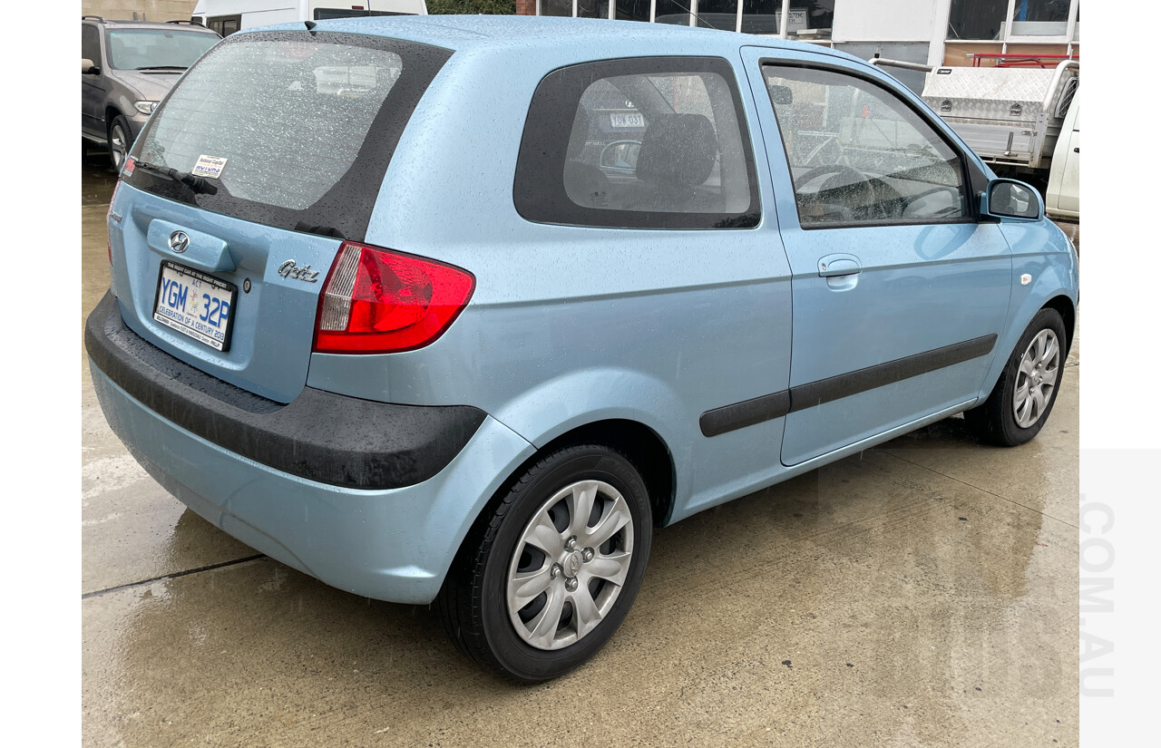 2/2008 Hyundai Getz S TB UPGRADE 3d Hatchback Blue 1.4L