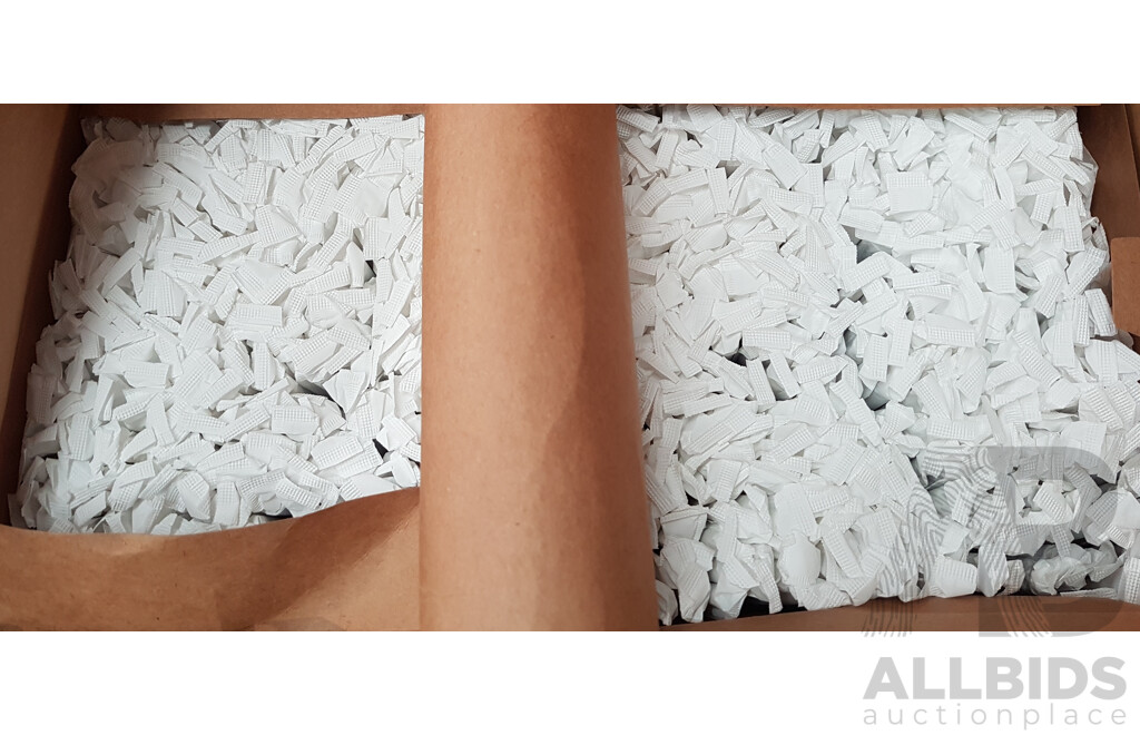 Rosche Paper Straw Scoop 4ply Wrapped (Black, 2000 Pcs) - ORP $154.00