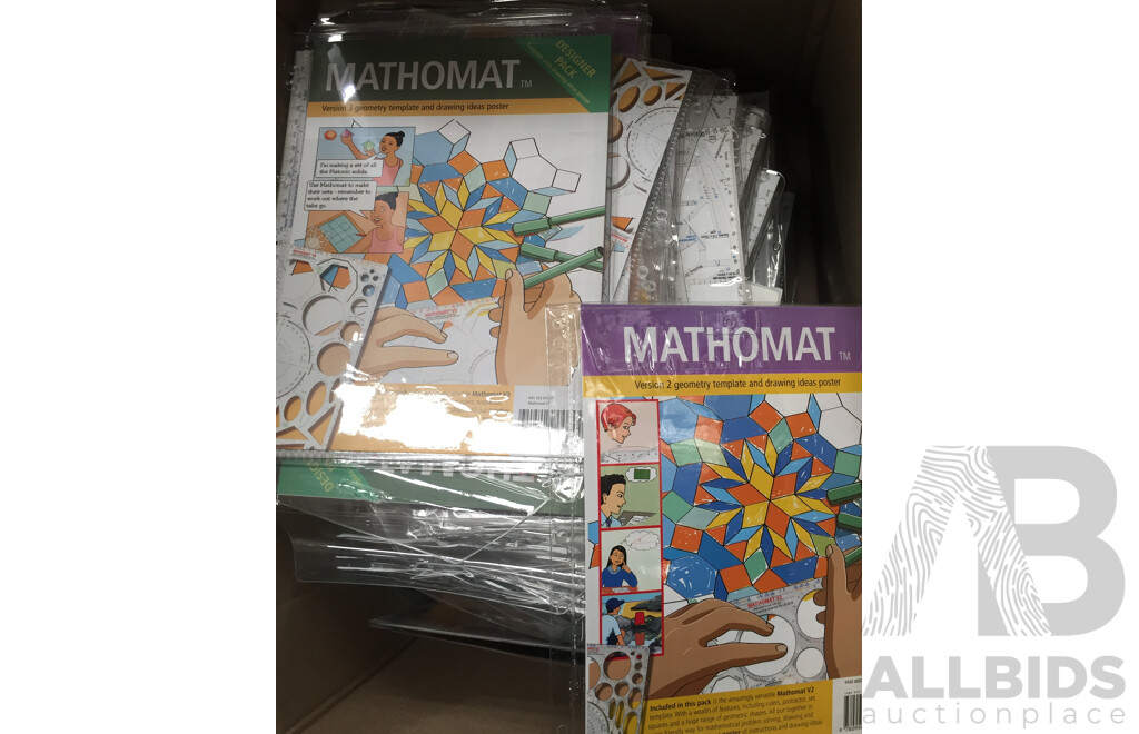 Bulk Lot of Mathomat V2 and V3 Template Designer Packs - Total Estimated ORP $920.00