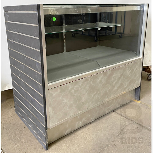 Glass Display Cabinet With LED Lighting