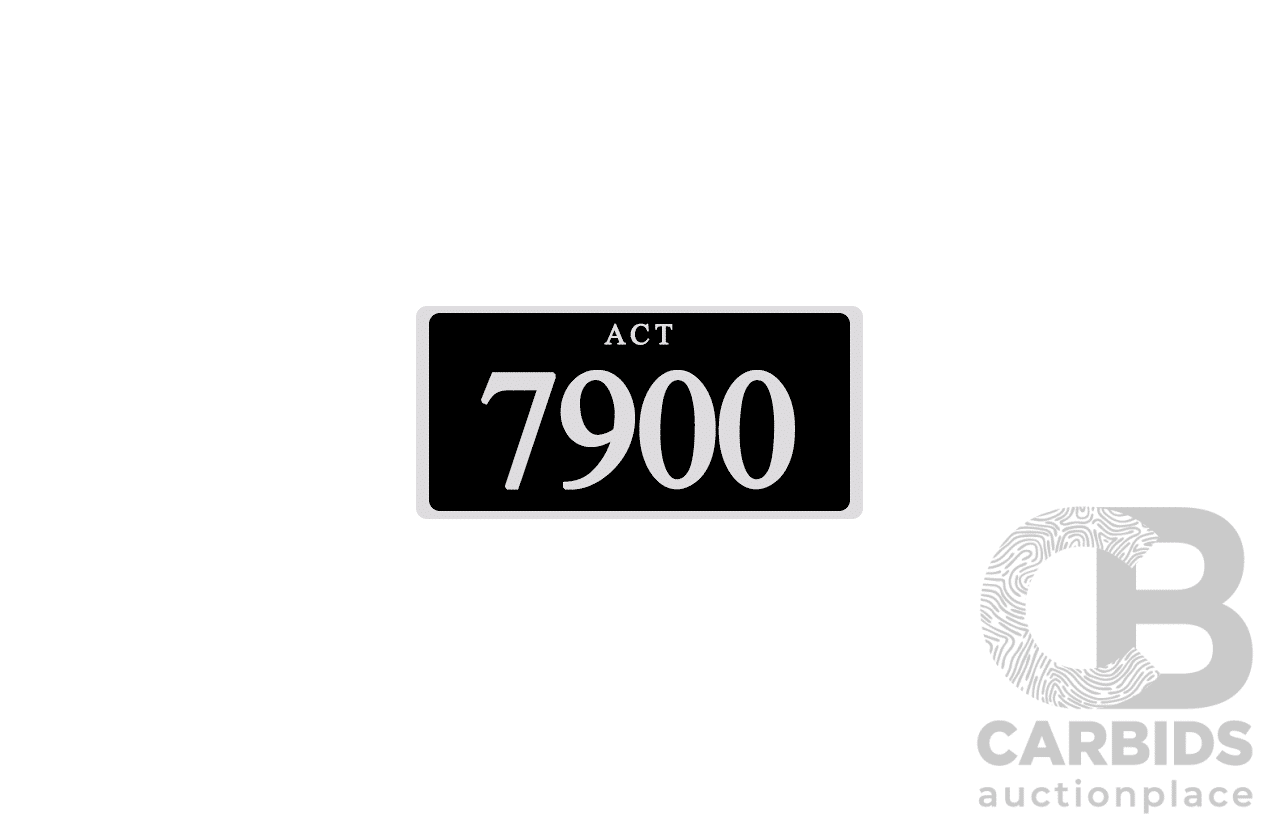 ACT 4-Digit Number Plate - 7900