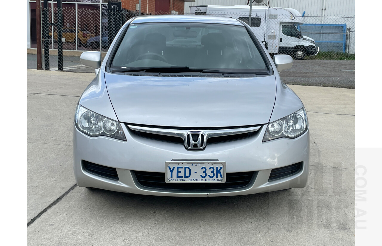 6/2006 Honda Civic Vti-L 40 4d Sedan Silver 1.8L