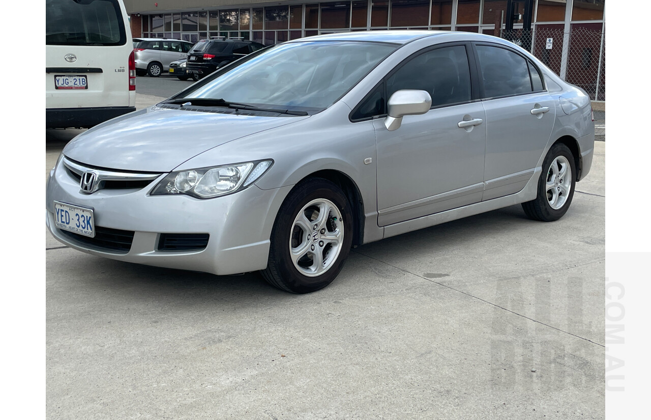 6/2006 Honda Civic Vti-L 40 4d Sedan Silver 1.8L