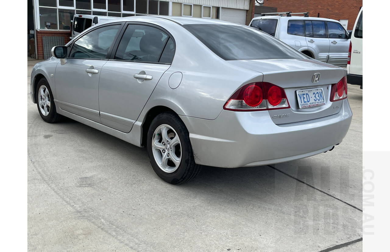 6/2006 Honda Civic Vti-L 40 4d Sedan Silver 1.8L