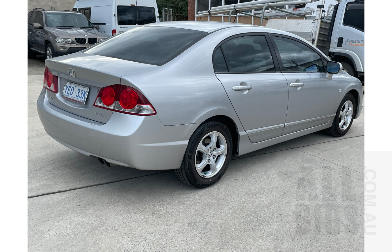 6/2006 Honda Civic Vti-L 40 4d Sedan Silver 1.8L