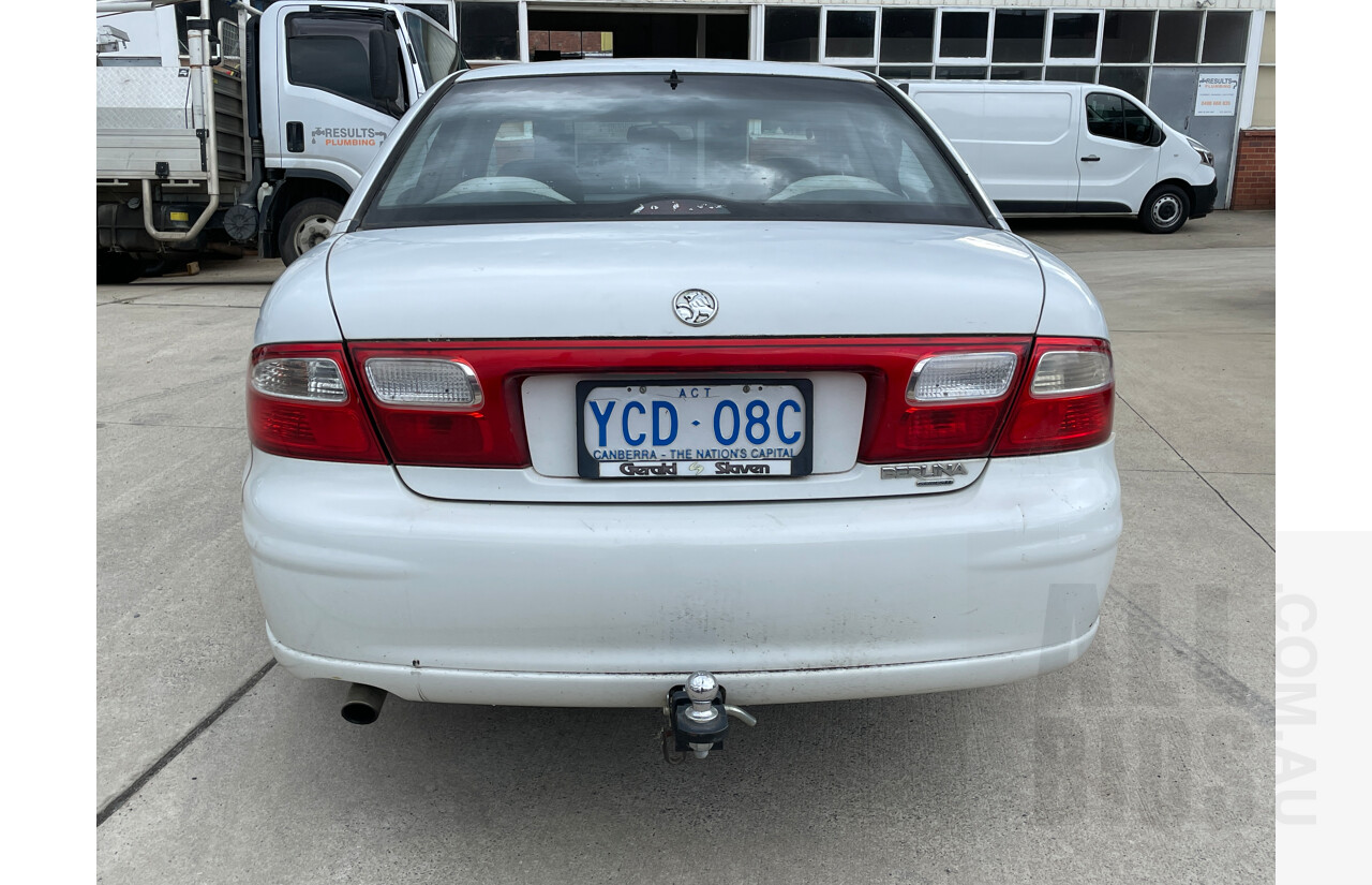 6/2002 Holden Berlina  VXII 4d Sedan White 3.8L