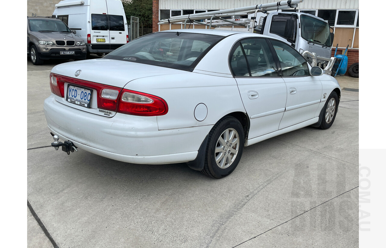 6/2002 Holden Berlina  VXII 4d Sedan White 3.8L