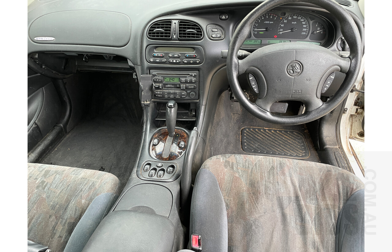 6/2002 Holden Berlina  VXII 4d Sedan White 3.8L