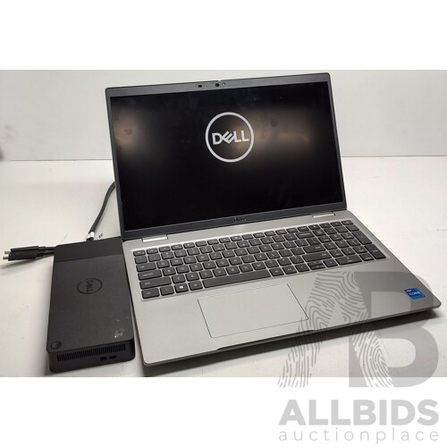 Dell Latitude 5521 Intel 11th Gen Core i7 (11850H) 2.50GHz-4.80GHz 8-Core CPU 15.6-Inch UHD (4K) Laptop w/Dell Performance Dock - 2+ Years OEM Warranty Remaining