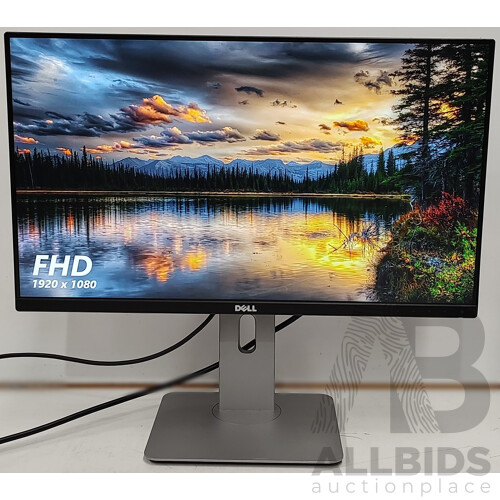 Dell (U2414Hb) 24 inch FHD (1080p) LED Backlit Widescreen LCD IPS Monitor