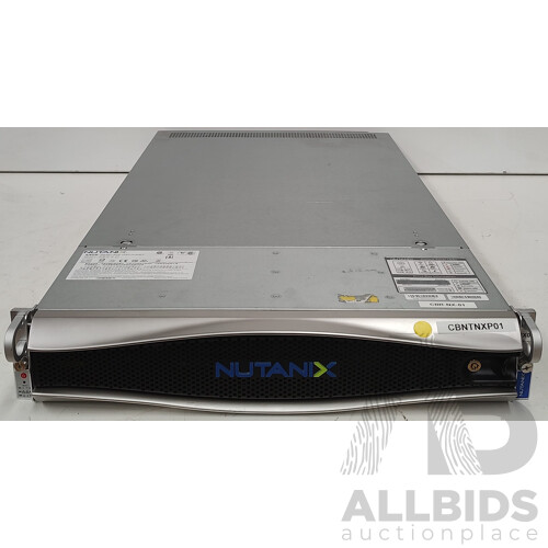 Nutanix (NXS2U1NL06G610) Dual Intel Xeon Gold (6226R) 2.9GHz-3.9GHz 16-Core CPU 2RU Server w/ 512GB DDR4 RAM