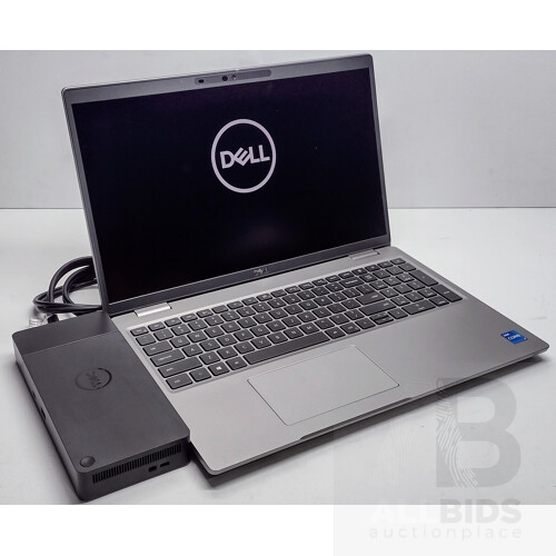 Dell Latitude 5521 Intel 11th Gen Core i7 (11850H) 2.50GHz-4.80GHz 8-Core CPU 15.6-Inch UHD (4K) Laptop w/Dell Performance Dock - 2+ Years OEM Warranty Remaining