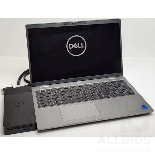 Dell Latitude 5521 Intel 11th Gen Core i7 (11850H) 2.50GHz-4.80GHz 8-Core CPU 15.6-Inch UHD (4K) Laptop w/Dell Performance Dock - 2+ Years OEM Warranty Remaining