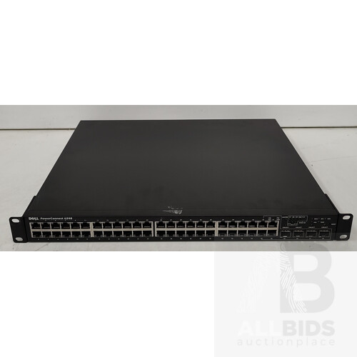 Dell (6248) PowerConnect 48-Port Gigabit Ethernet PoE Switch