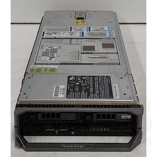 Dell PowerEdge M710HD Dual Intel Xeon (X5660) 2.8GHz - 3.2GHz 6-Core CPU Blade Server