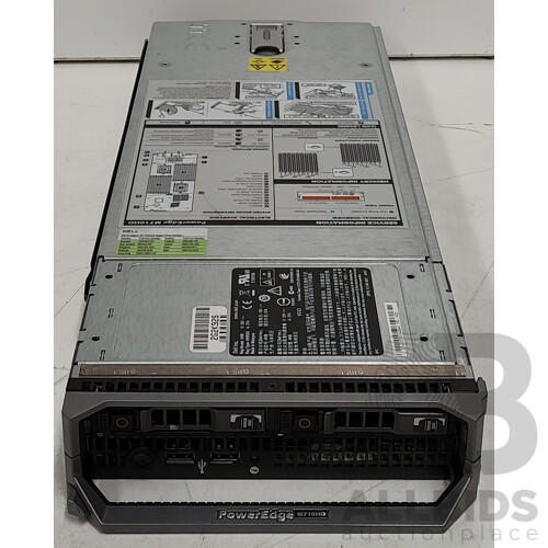 Dell PowerEdge M710HD Dual Intel Xeon (X5660) 2.8GHz - 3.2GHz 6-Core CPU Blade Server