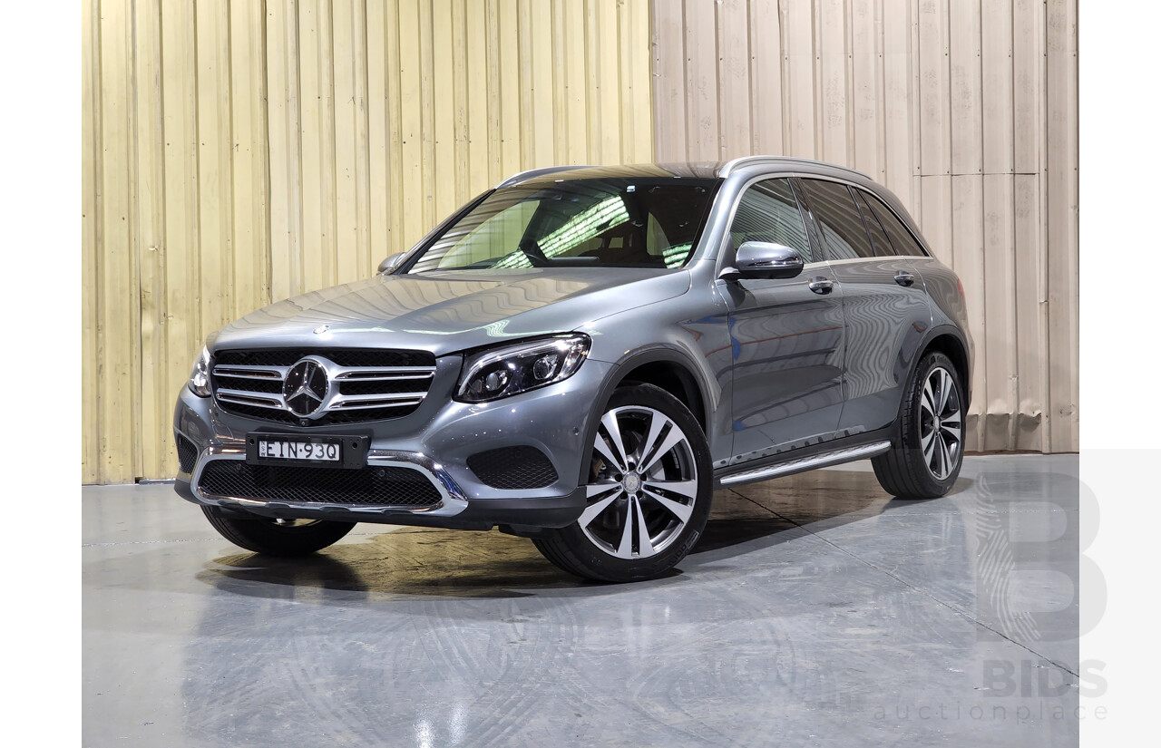 2/2016 Mercedes Benz GLC 250 W253 4d Wagon Grey 2.0L