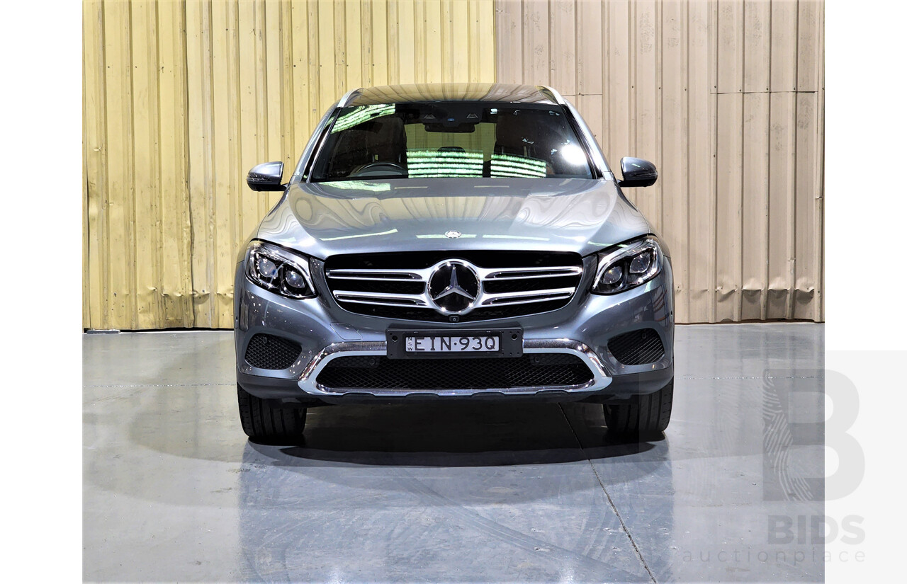 2/2016 Mercedes Benz GLC 250 W253 4d Wagon Grey 2.0L