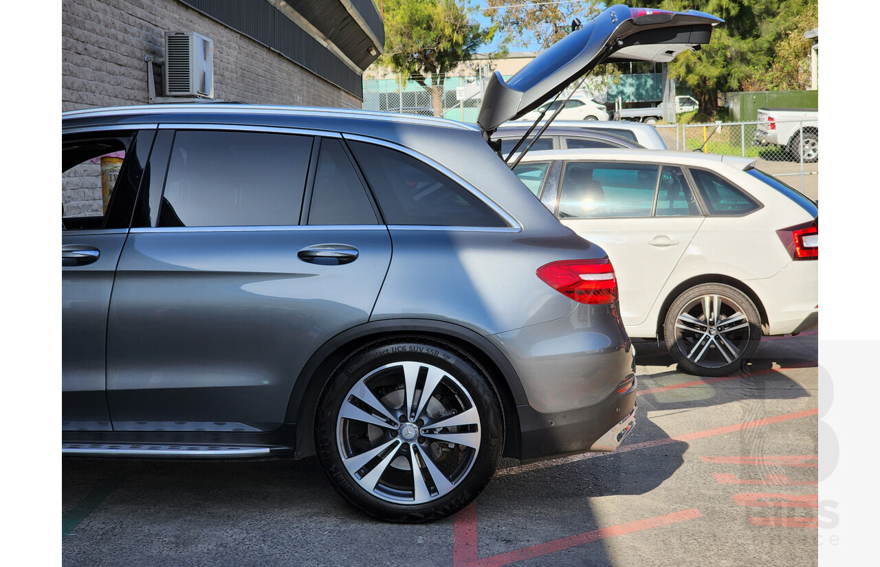 2/2016 Mercedes Benz GLC 250 W253 4d Wagon Grey 2.0L