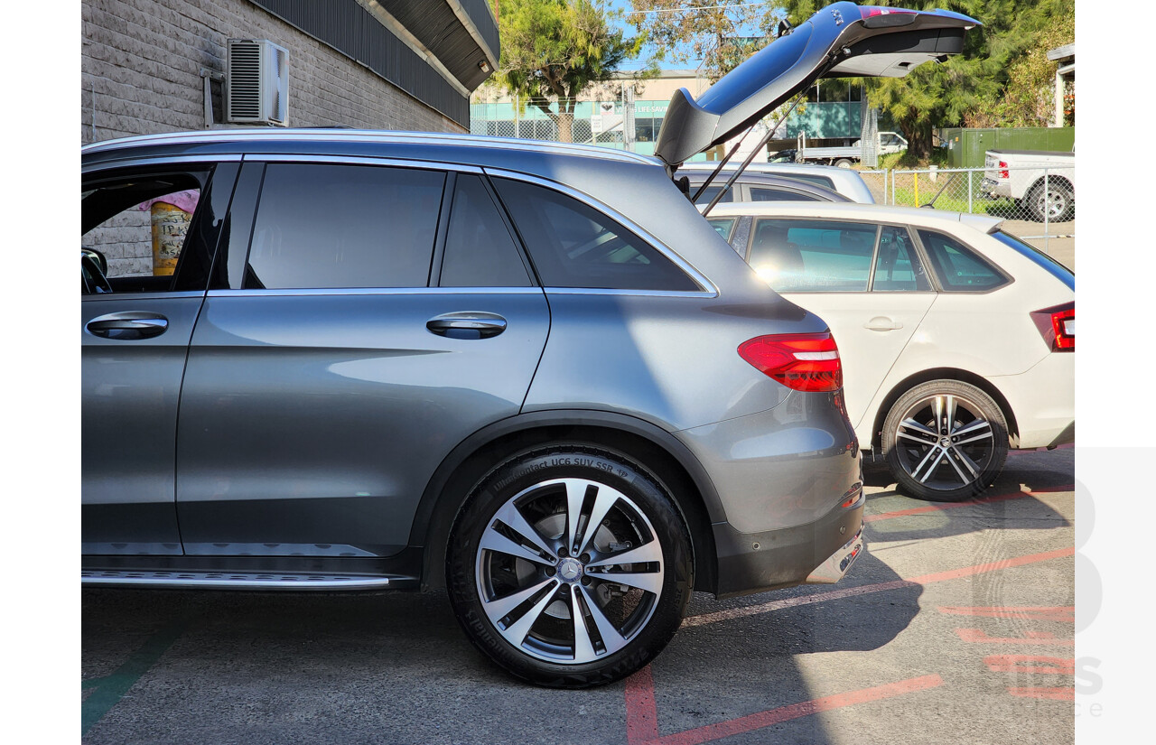 2/2016 Mercedes Benz GLC 250 W253 4d Wagon Grey 2.0L