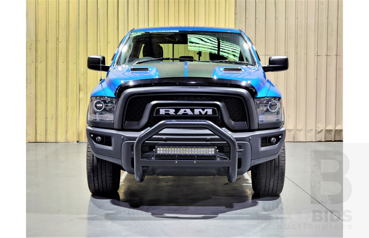 9/2020 ASV (Dodge) RAM 1500 DS SWB Warlock Rambox 4x4 4d Crew Cab Blue 5.7L V8