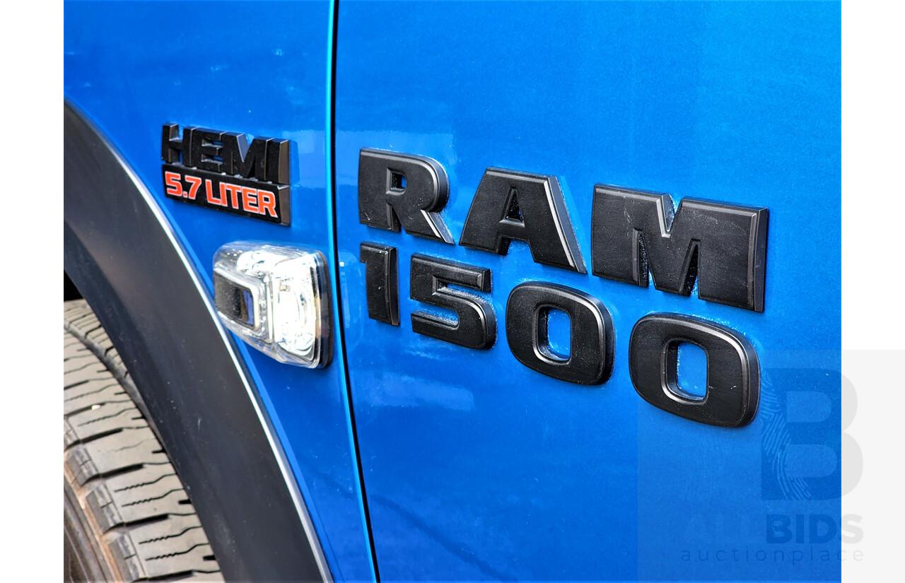 9/2020 ASV (Dodge) RAM 1500 DS SWB Warlock Rambox 4x4 4d Crew Cab Blue 5.7L V8