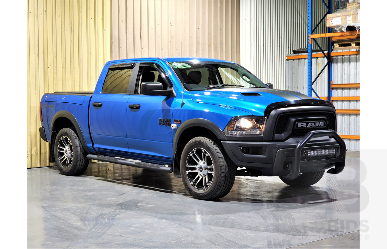 9/2020 ASV (Dodge) RAM 1500 DS SWB Warlock Rambox 4x4 4d Crew Cab Blue 5.7L V8