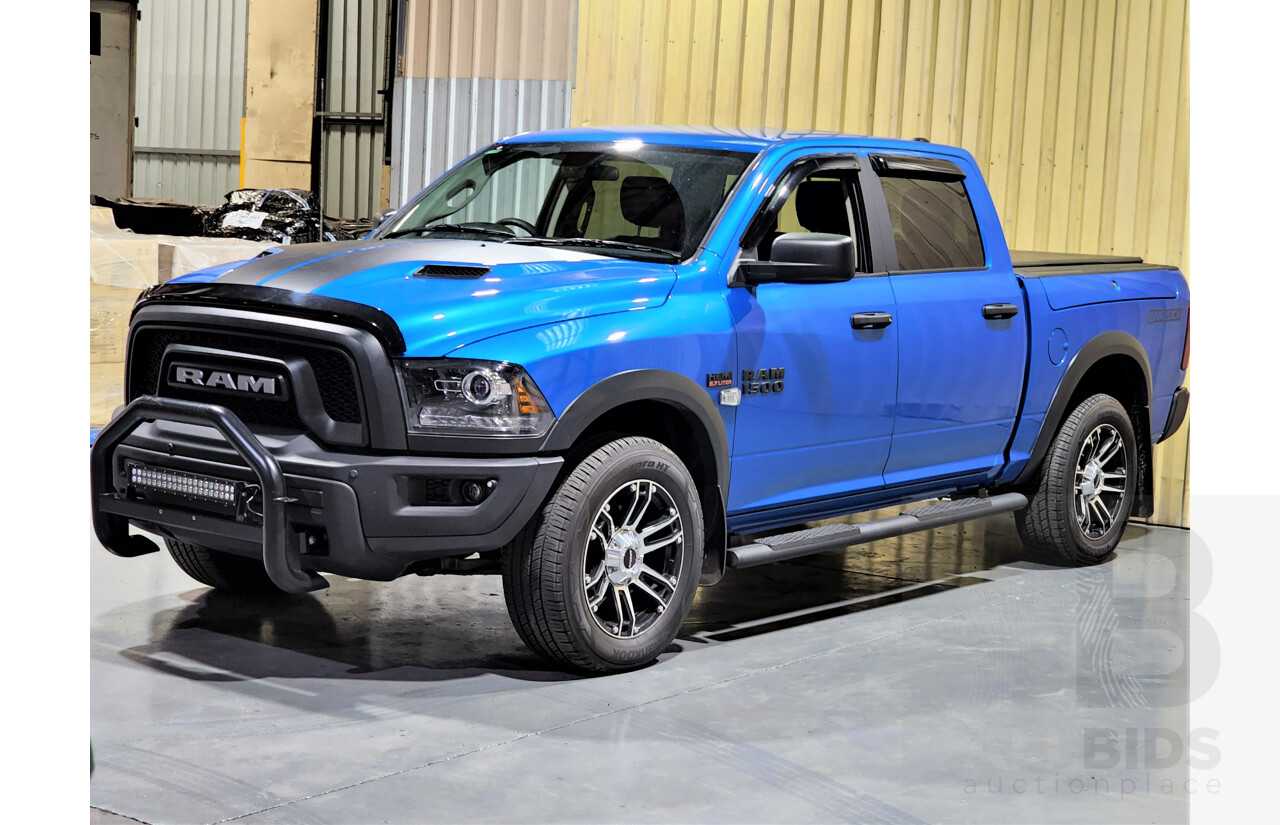 9/2020 ASV (Dodge) RAM 1500 DS SWB Warlock Rambox 4x4 4d Crew Cab Blue 5.7L V8