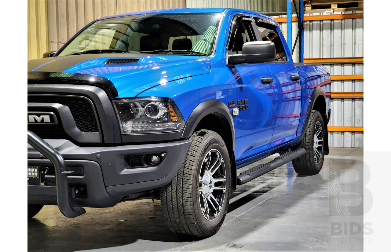 9/2020 ASV (Dodge) RAM 1500 DS SWB Warlock Rambox 4x4 4d Crew Cab Blue 5.7L V8