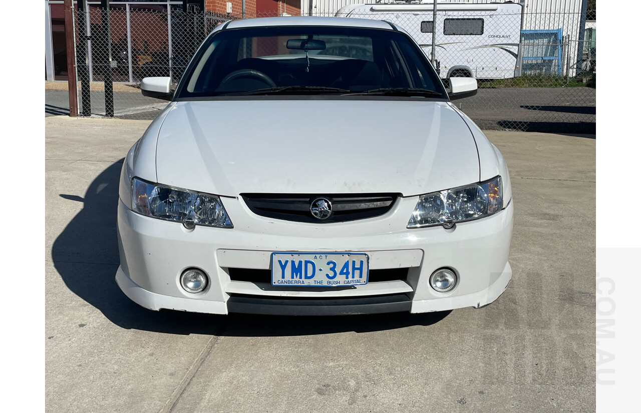 3/2003 Holden Commodore S VY 4d Sedan White 3.8L