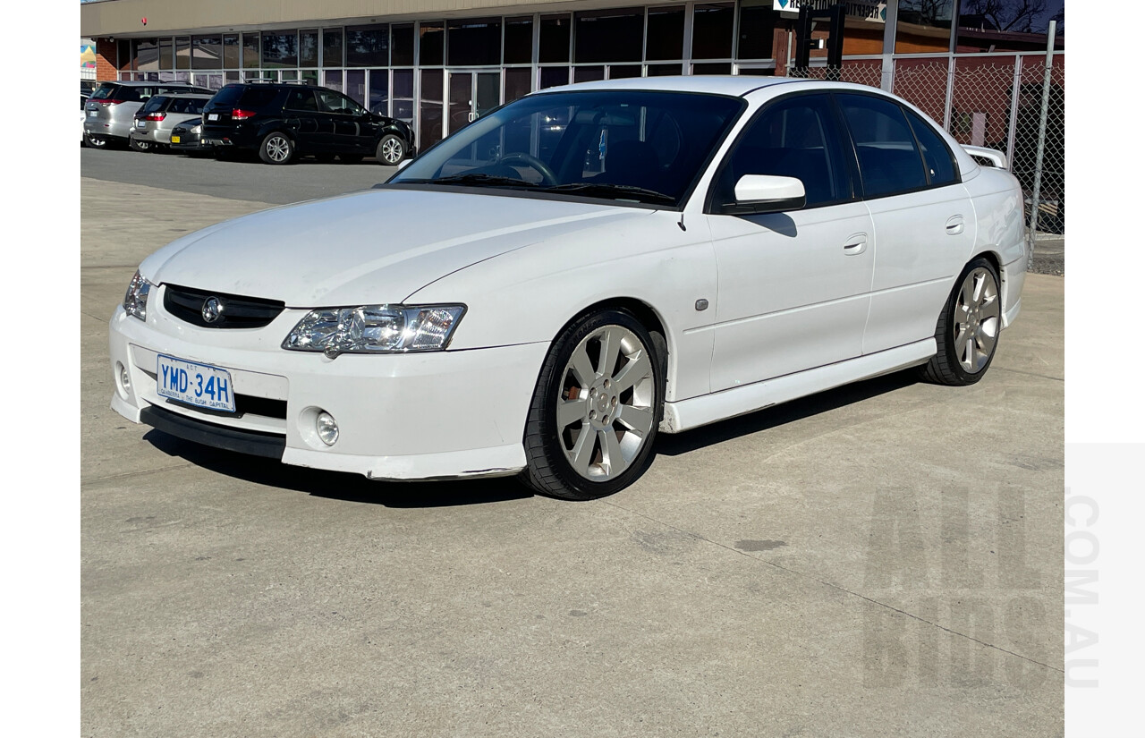 3/2003 Holden Commodore S VY 4d Sedan White 3.8L