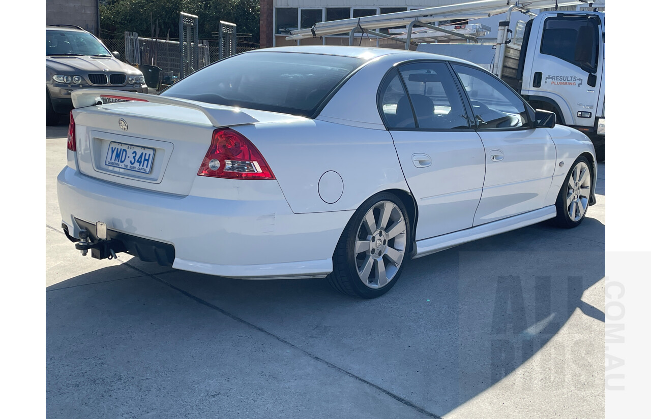 3/2003 Holden Commodore S VY 4d Sedan White 3.8L