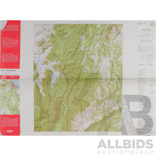 Collection Ten Maps Relating to the Canberra & Queanbeyan and District Including Queanbeyan Planning Sceme Map 1973, 1 to 50000 Canberra and More