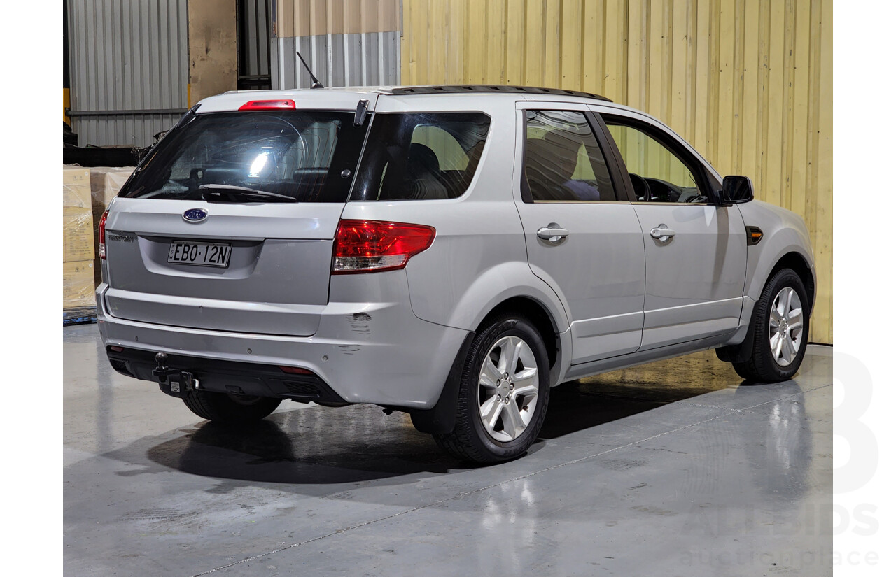 8/2011 Ford Territory TS (RWD) SZ Limited Edition 4d Wagon Silver 4.0L - 7 Seater