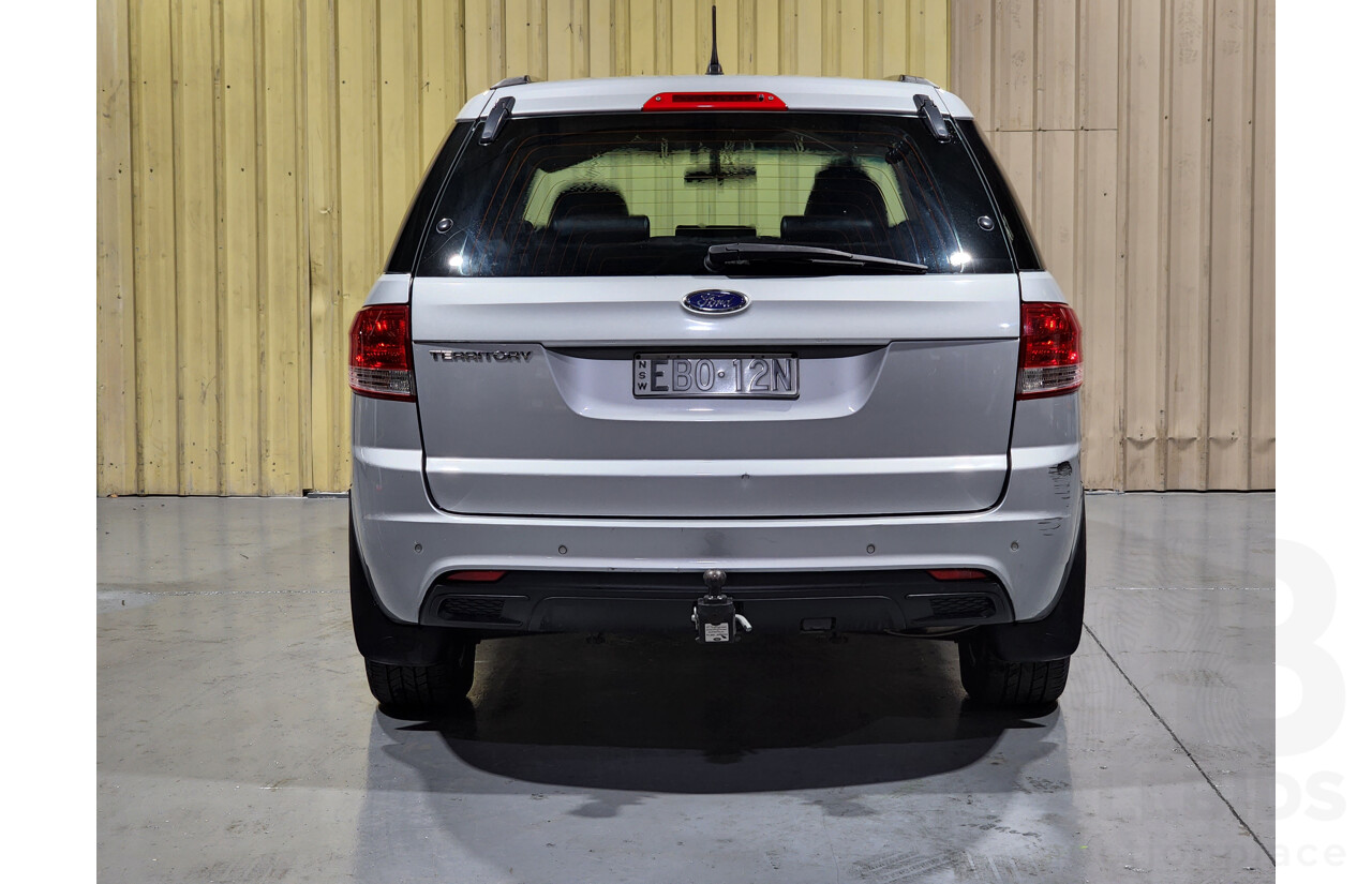 8/2011 Ford Territory TS (RWD) SZ Limited Edition 4d Wagon Silver 4.0L - 7 Seater