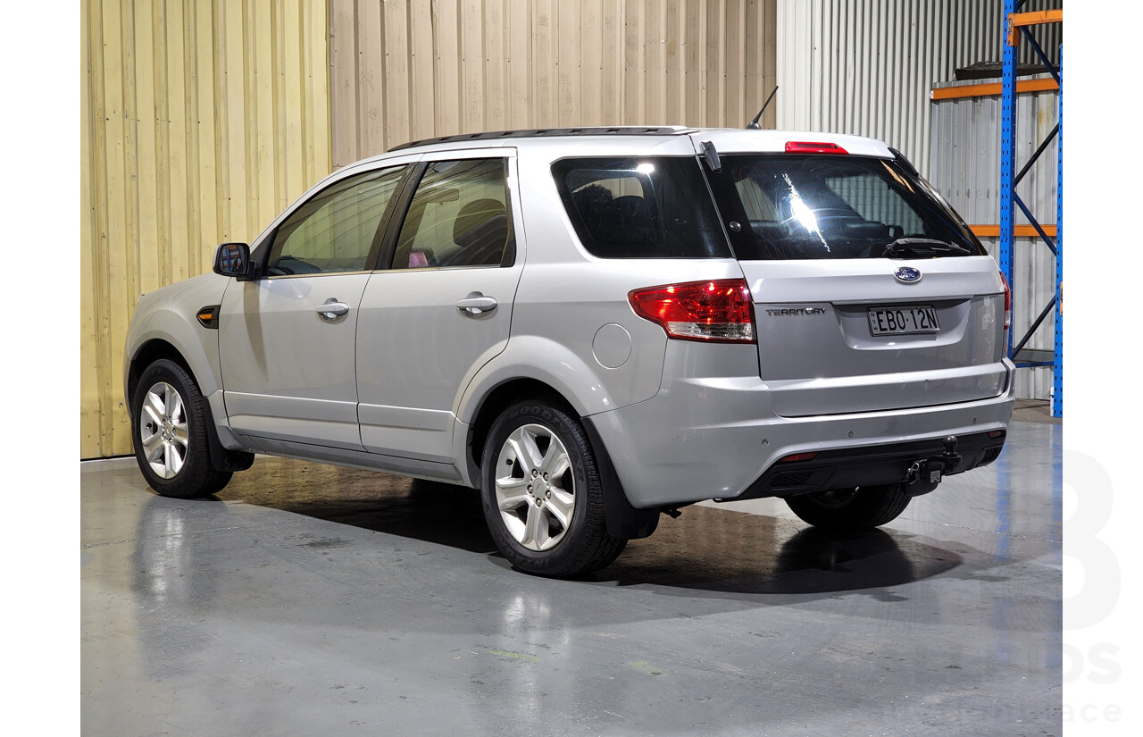 8/2011 Ford Territory TS (RWD) SZ Limited Edition 4d Wagon Silver 4.0L - 7 Seater