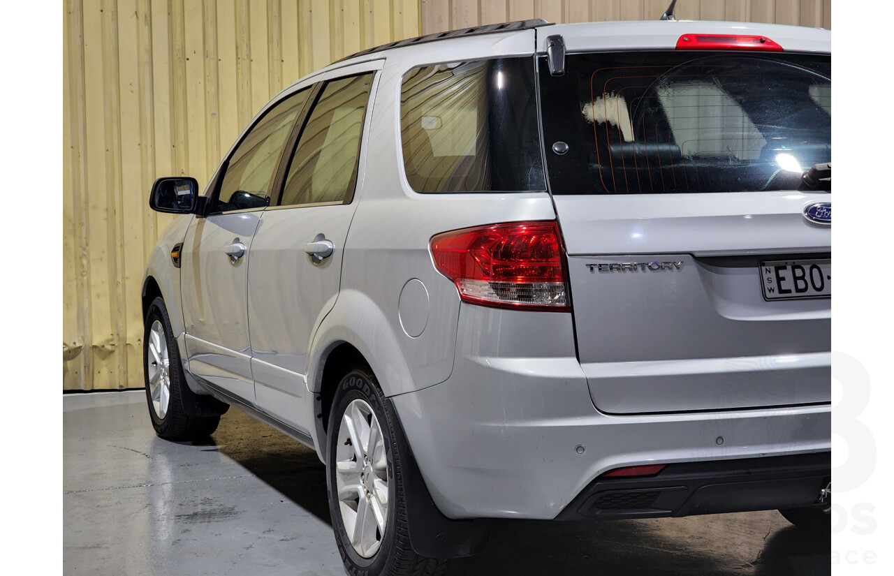 8/2011 Ford Territory TS (RWD) SZ Limited Edition 4d Wagon Silver 4.0L - 7 Seater