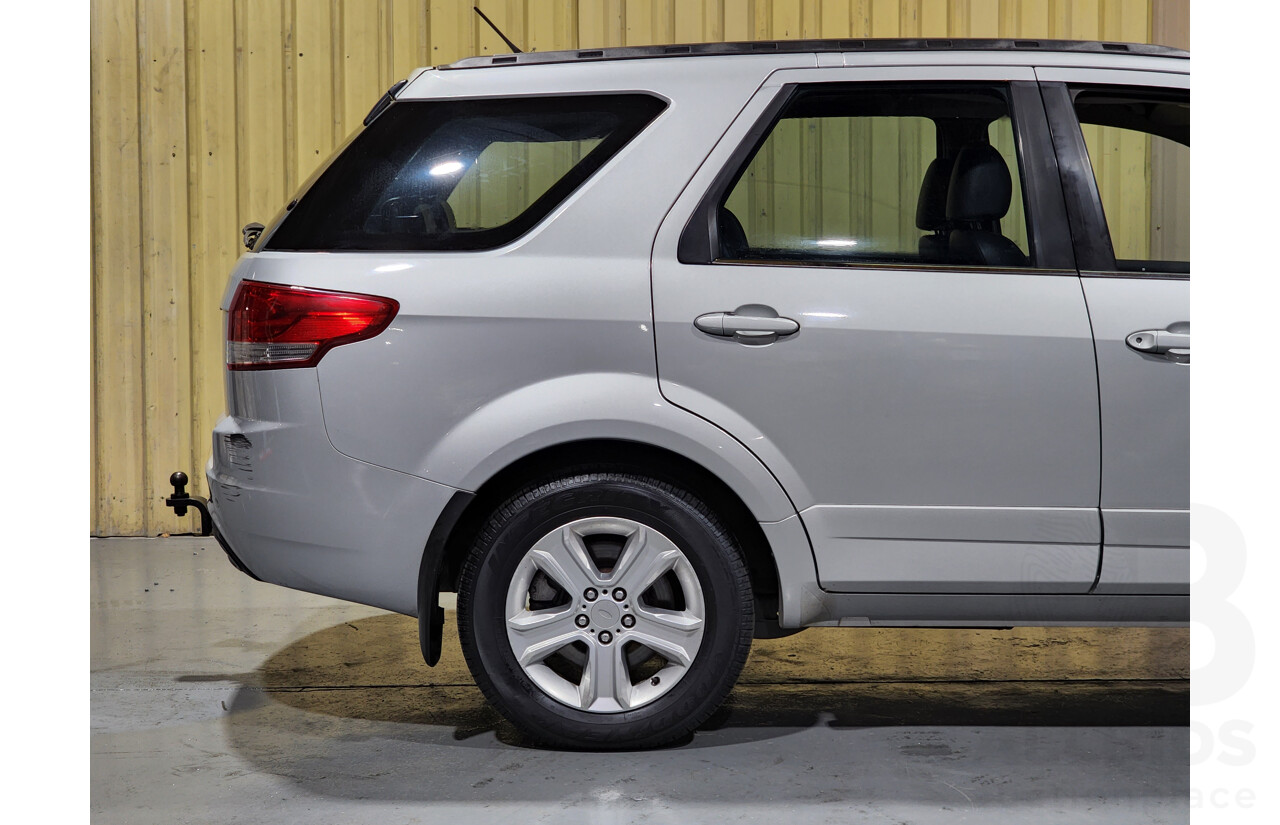 8/2011 Ford Territory TS (RWD) SZ Limited Edition 4d Wagon Silver 4.0L - 7 Seater