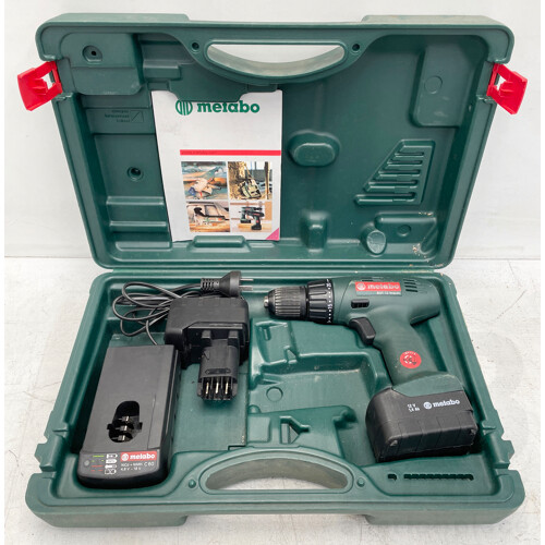 Metabo Cordless Drill BST 12 Impuls + C 60