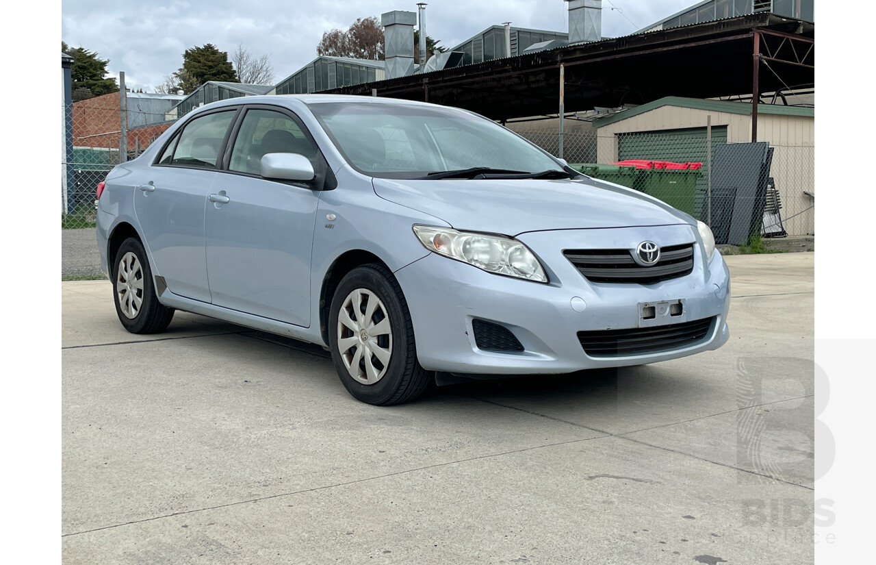 3/2010 Toyota Corolla Ascent ZRE152R MY09 4d Sedan Blue 1.8L